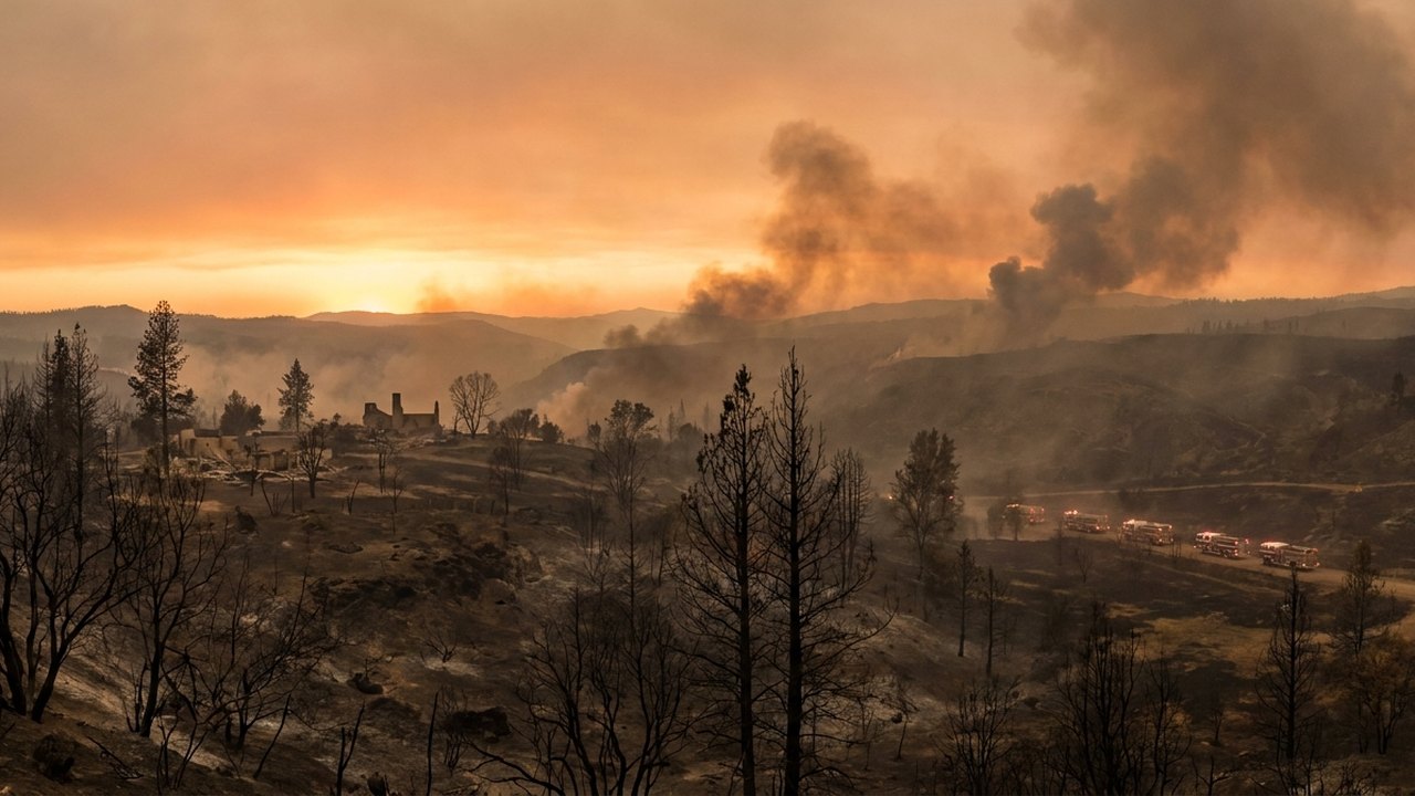 Estado de emergência é declarado após grande incêndio no oeste dos EUA