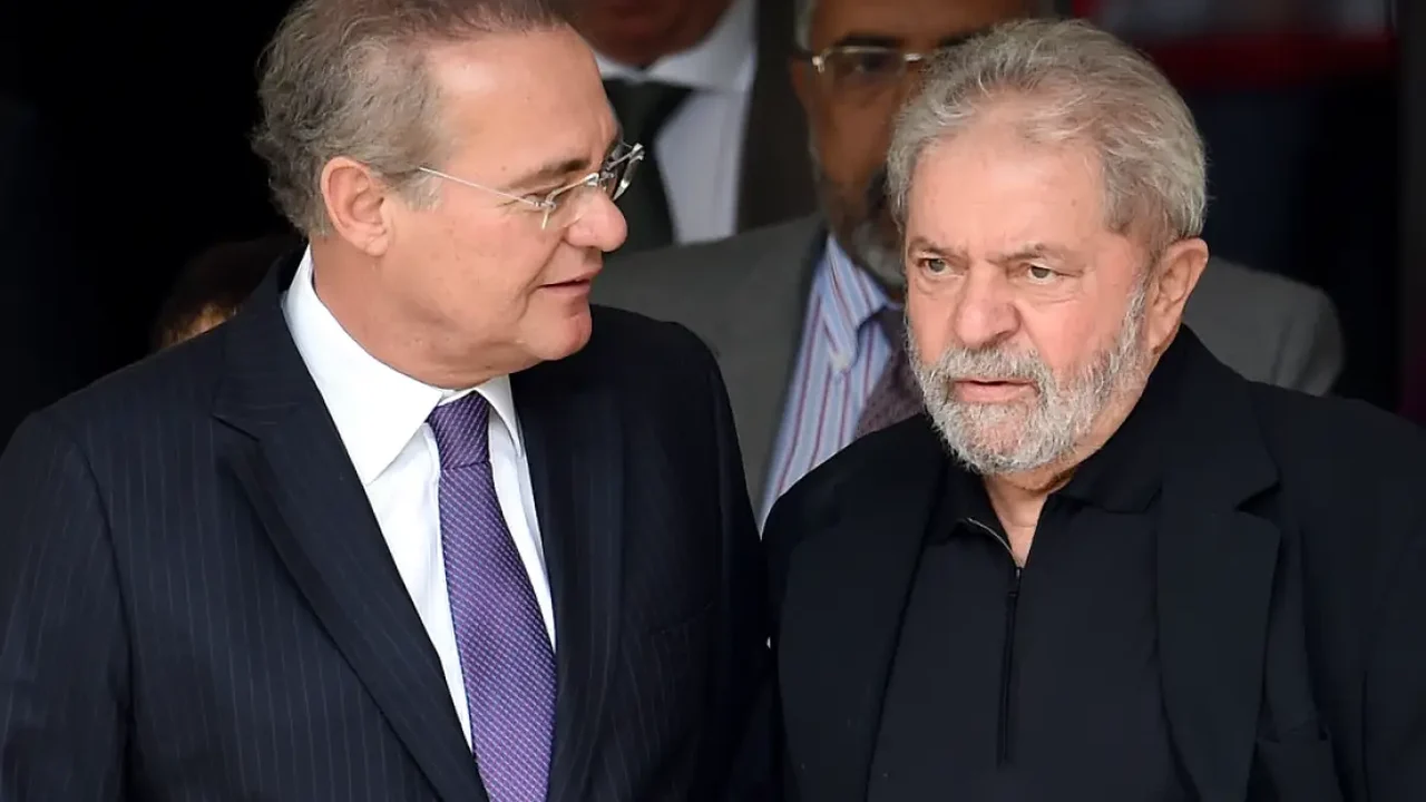 A conversa que Renan Calheiros deve ter com Lula na China sobre a Abin