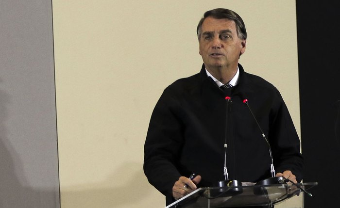 O presidente Jair Bolsonaro
