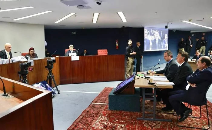 Jar Bolsonaro é interrogado pelo ministro do STF Alexandre de Moraes durante oitiva sobre trama golpista Jar Bolsonaro é interrogado pelo ministro do STF Alexandre de Moraes durante oitiva sobre trama golpista