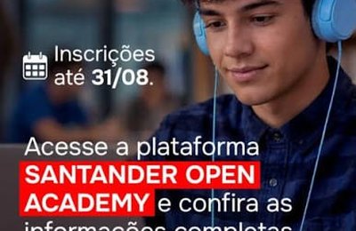 Ufal e Santander oferecem bolsas de R$ 3 mil para estudantes
