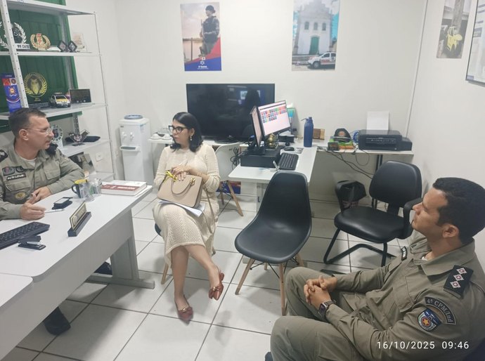 Polícia Militar e Ministério Público discutem atuação da Corporação em Marechal Deodoro
