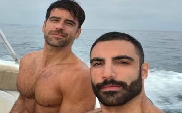 Ator Marcos Pitombo recebe homenagem do namorado em aniversário