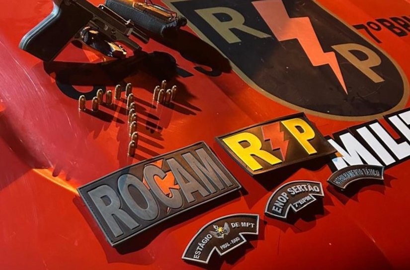 PM retira arma de fogo e drogas das ruas no interior de Alagoas