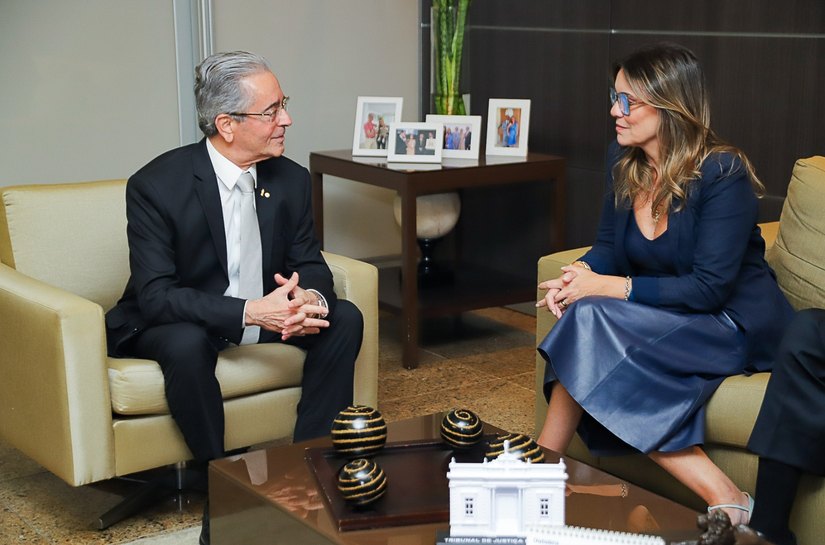 Fábio Bittencourt recebe visita da Associação dos Magistrados Brasileiros