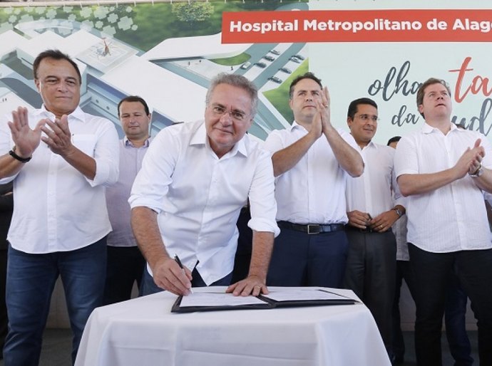 Com apoio da bancada federal, Renan Filho lança Hospital Metropolitano de AL