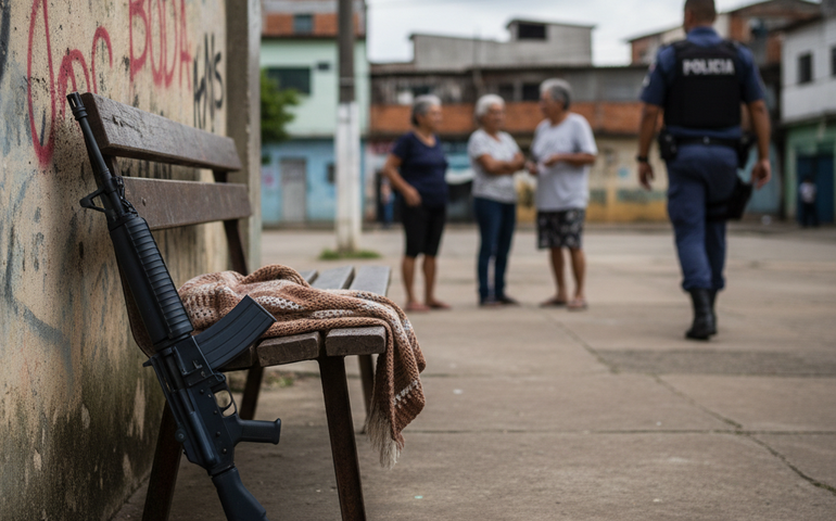 PM é afastado após agredir idosa com coronhada de fuzil no Rio de Janeiro