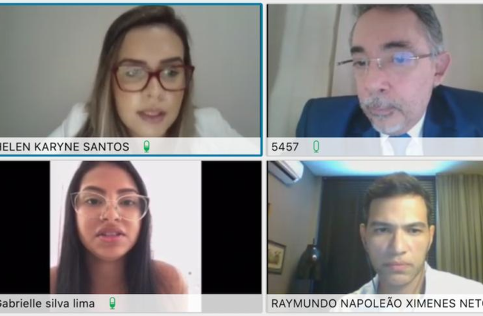 tribunal de justiça audiência virtual