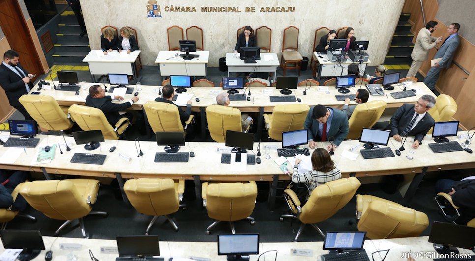 SESSÃO DA CAMARA DE ARACAJU / Foto: Gilton Rosas/CMA