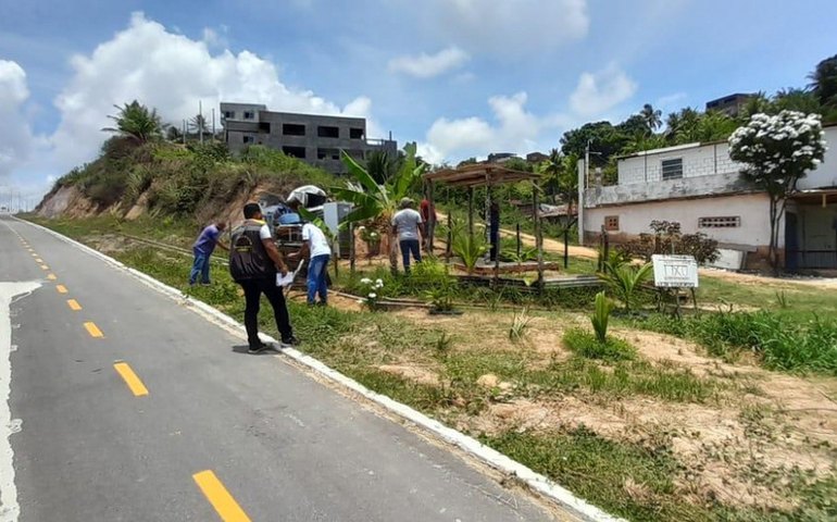 Convívio Social notifica construções irregulares em espaço público na Rota do Mar