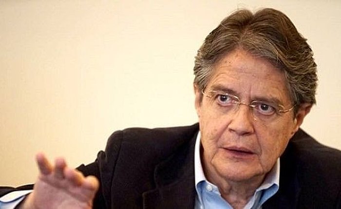O presidente do Equador, Guillermo Lasso