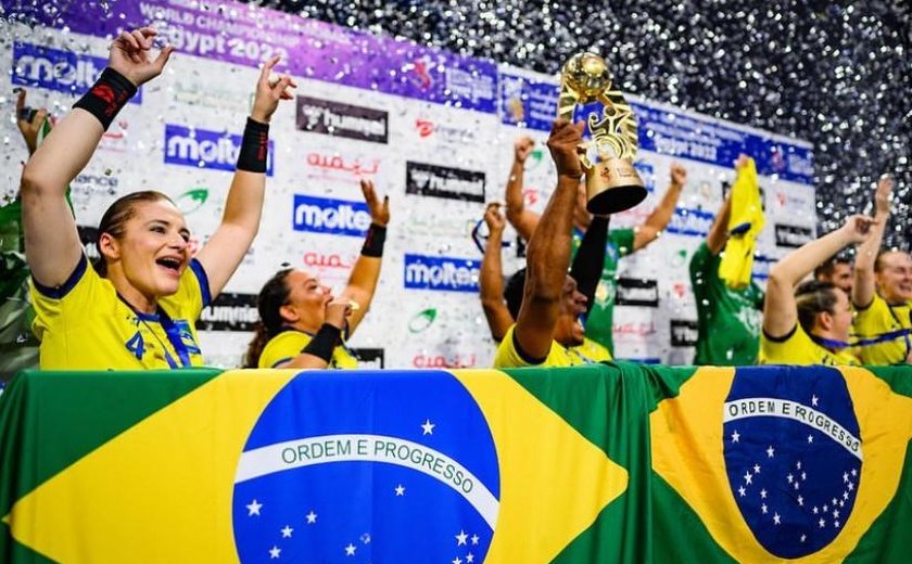 Brasil conquista primeiro Mundial de Handebol de Cadeira de Rodas