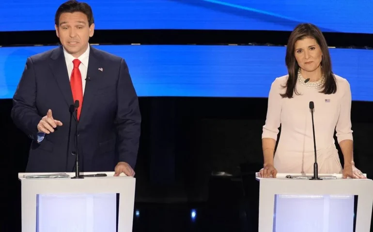 Nos EUA, DeSantis espera impulso de clima frio em Iowa; Haley aposta em New Hampshire
