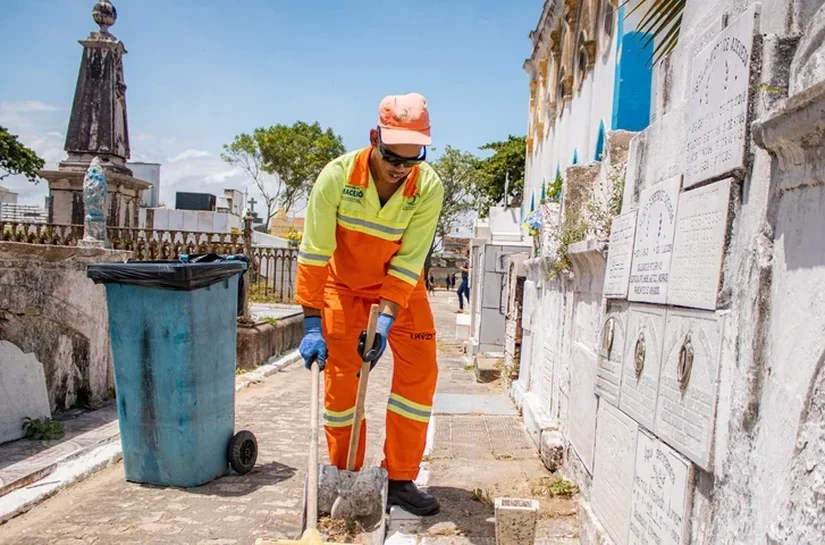Prefeitura intensifica melhorias nos cemitérios públicos de Maceió