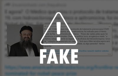 Afirmação de que defensor da cloroquina tenha sido indicado ao Nobel da Paz é insustentável