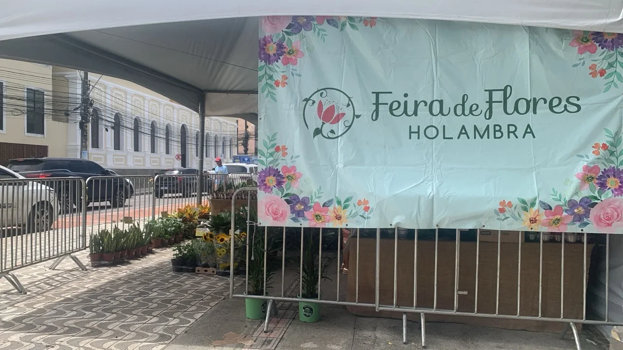 Maceió recebe o colorido e o perfume da Feira de Flores de Holambra na Praça Dom Pedro