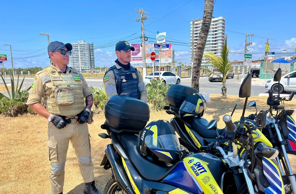 agentes_orla_smtt_aracaju / Foto: Foto: Ascom SMTT