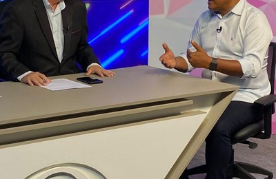 Prefeito Júlio Cezar concede entrevista para Band Nordeste