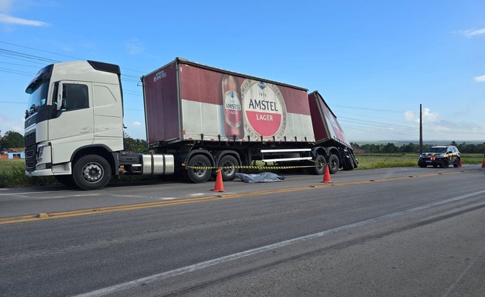 Condutor não conseguiu evitar o atropelamento