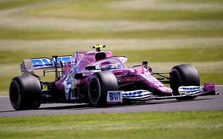 Com Racing Point, Lance Stroll surpreende e é o mais rápido do dia em Silverstone