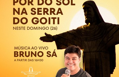 Prefeitura de Palmeira inicia temporada do projeto Pôr do Sol na Serra do Goiti neste domingo
