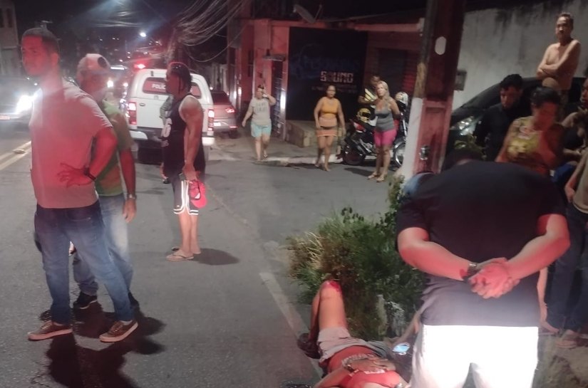Motociclista fica ferido ao ser atingido por carro com condutor embriagado em Maceió