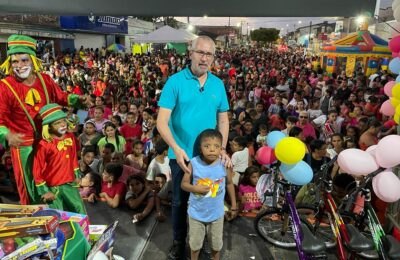 Prefeitura de Chã Preta realiza festa das crianças e lança Fanfarra Mirim Princesa dos Montes