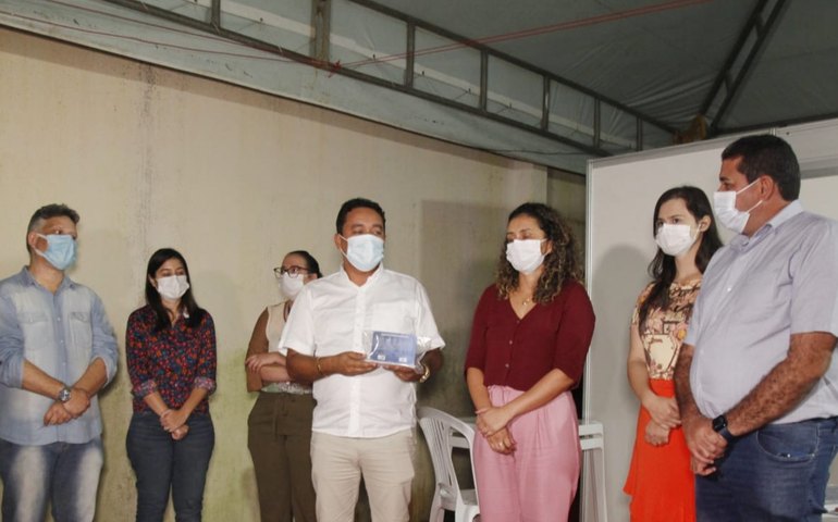 Santa Luzia do Norte é homenageada por se destacar na vacinação da Covid-19