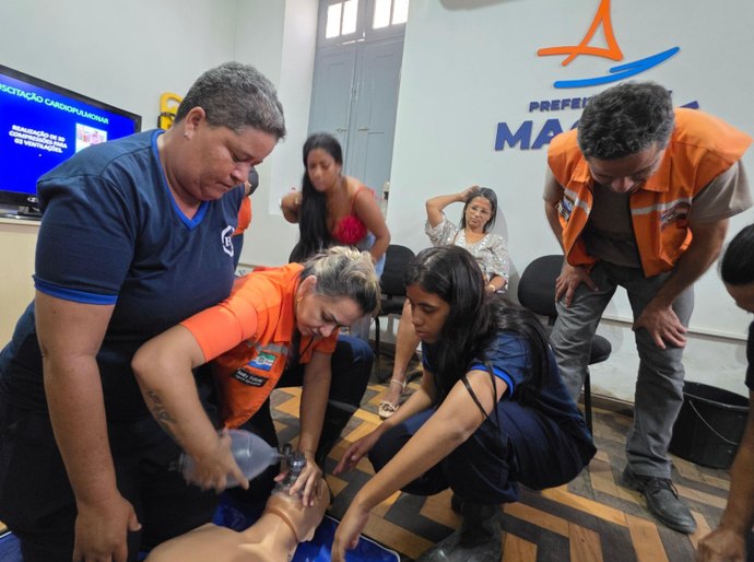 Defesa Civil de Maceió ministra curso de primeiros socorros a servidores da Semapa