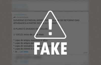 É falsa a lista com supostas datas de retorno das atividades comerciais em Alagoas