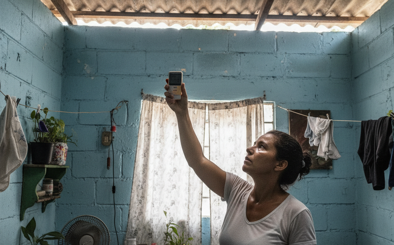 Pesquisa vai medir calorão dentro de casas do Chapéu Mangueira e da Babilônia