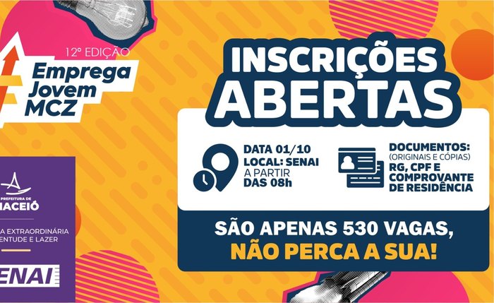 Emprega Jovem abre inscrições para a 12ª edição nesta quarta, 1°