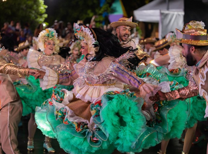 Quadrilhas juninas encerram com brilho o Festival Municipal nesta sexta-feira