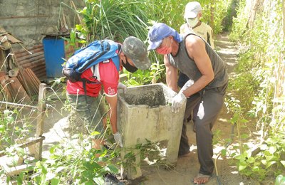 Secretaria Municipal de Saúde realiza campanha contra dengue no Bairro Santa Luzia em Penedo