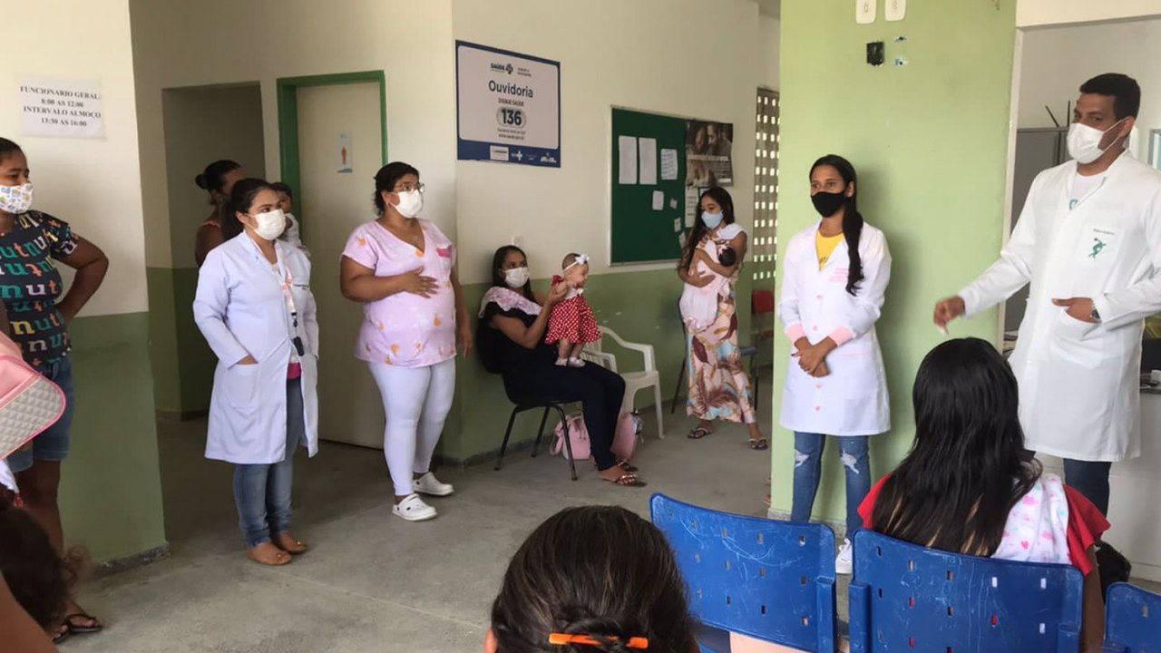 Agosto Dourado: Saúde de Branquinha promove ações de incentivo ao aleitamento materno