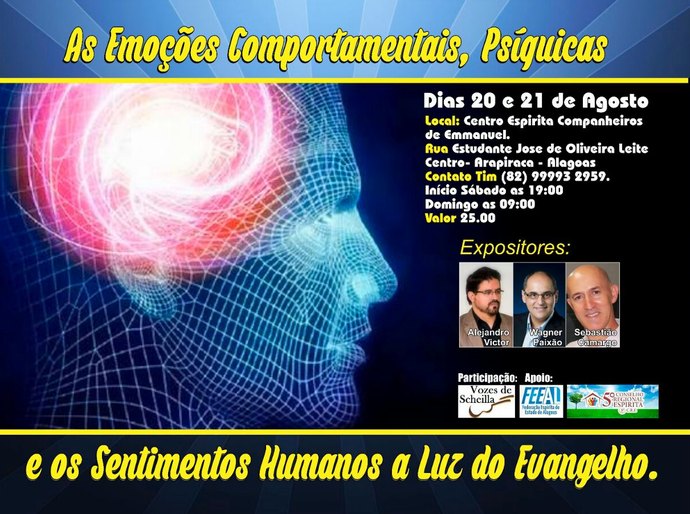 Espiritualidade e auto cura são tema de palestras em Alagoas nesta quarta