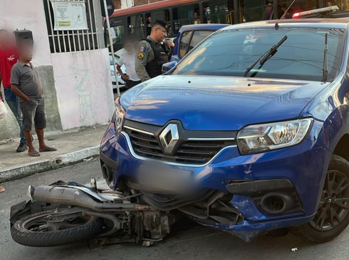 Ronda age rapidamente e socorre vítimas de atropelamento no Jacintinho