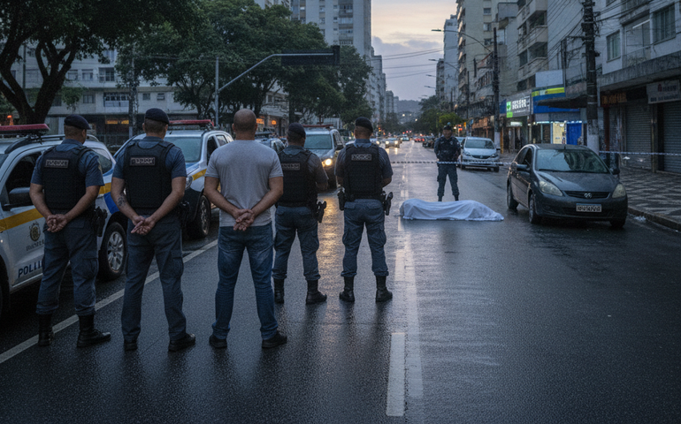 Confronto entre PM e suspeitos em Botafogo termina com um morto e cinco presos após perseguição