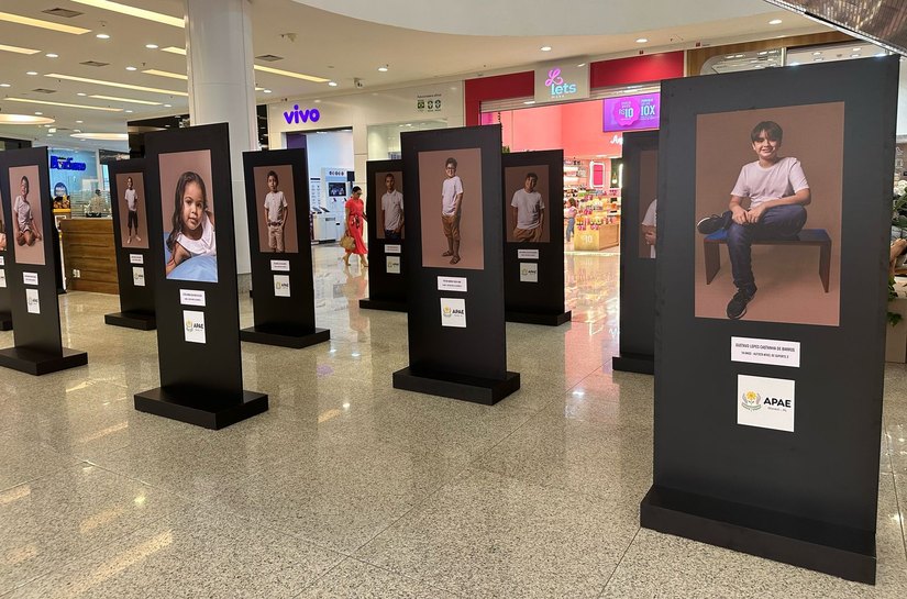 Mês do Autismo: Parque Shopping sedia a exposição “O Autismo Não tem Cara'