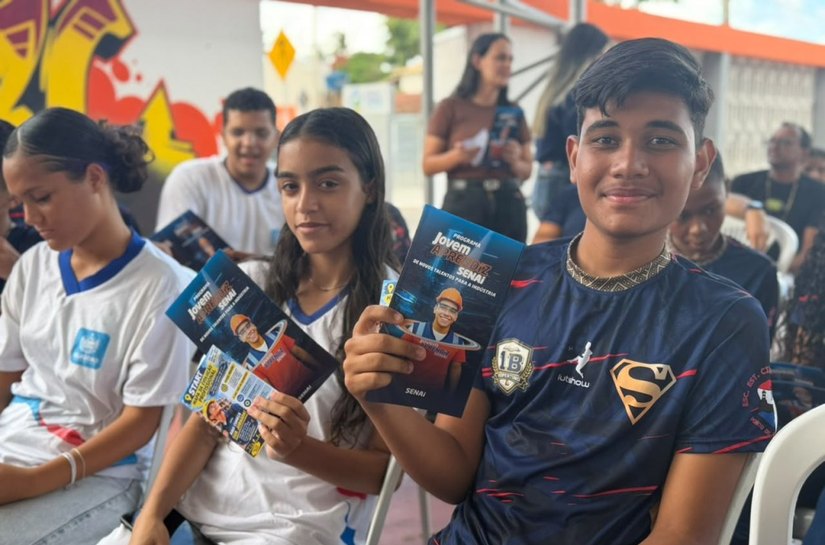 SENAI Alagoas leva qualificação profissional e oportunidades de trabalho a jovens de Porto de Pedras