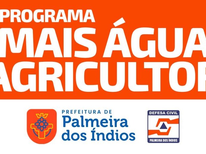 Prefeitura  de Palmeira lança edição 2025 do Programa Mais Água Agricultor nesta quarta (02)
