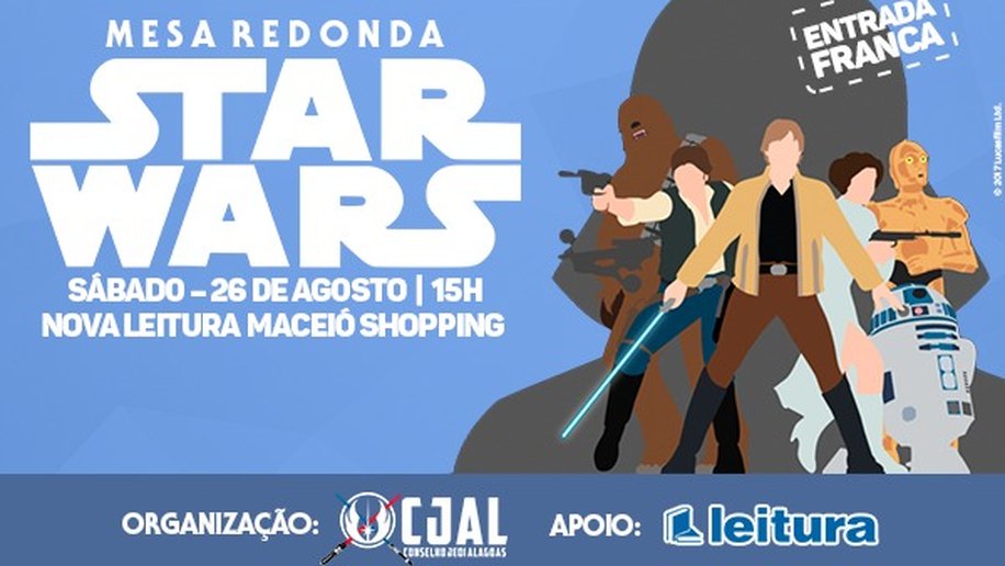 Conselho Jedi realiza mesa redonda sobre a saga Star Wars