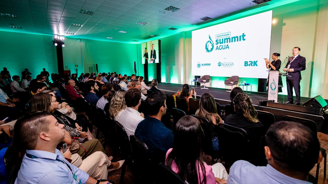 Gazeta Summit Água: Governo reafirma compromisso com a universalização do saneamento em Alagoas