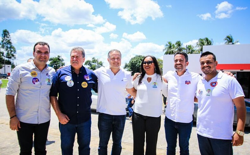 Paulo Dantas participa da inauguração de nova indústria em Santa Luzia do Norte