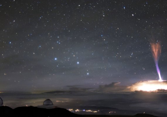 Astronauta da NASA captura da EEI raro fenômeno atmosférico dificilmente visto da Terra (FOTOS, VÍDEO)