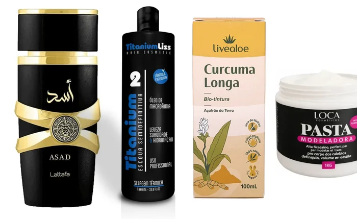 Entre os produtos proibidos estão perfumes, máscaras capilares, alisantes, shampoos e outros cosméticos 