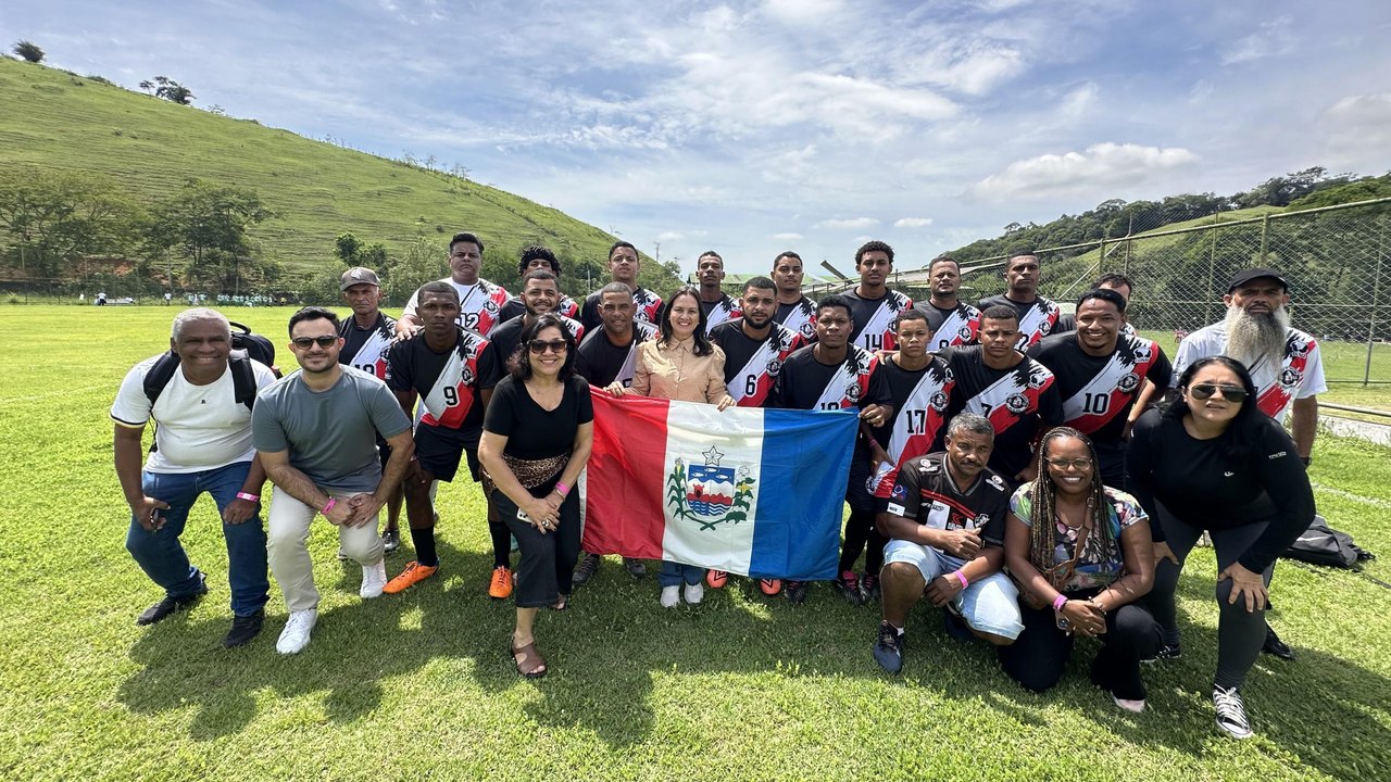 Delegação alagoana celebra participação na primeira Copa Nacional de Futebol Quilombola