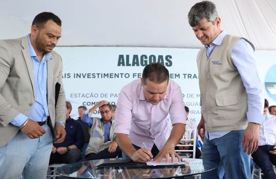Estado e Ministério assinam termo para projeto dos aeroportos de Maragogi e Arapiraca