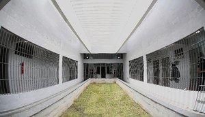 cadeia de areia branca