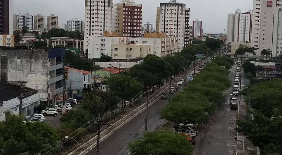 ARACAJU FRENTE FRIA NUBLADO / Foto: Marcos Rodrigues/ASN